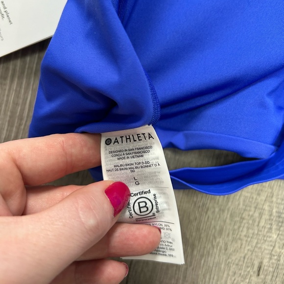 Malibu Blue Athleta Bathing Suit Size Large - Picture 6 of 7